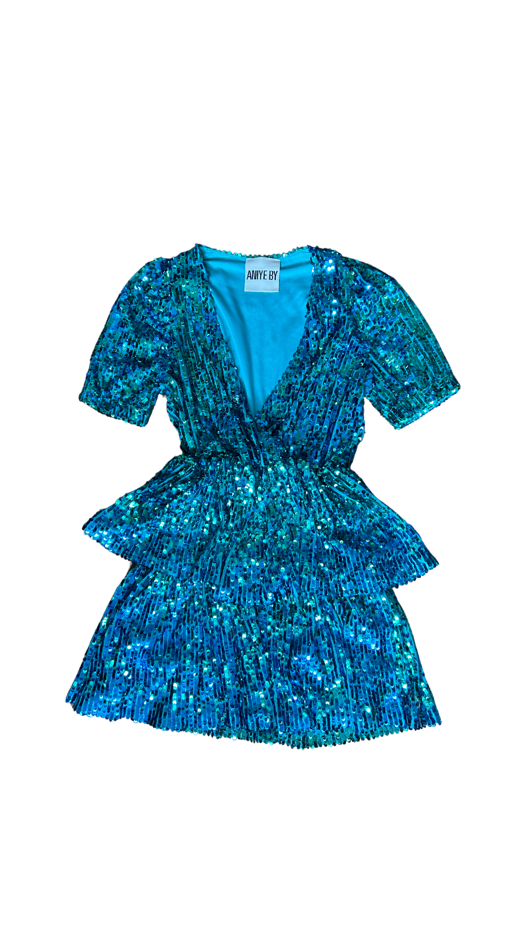 Aniye By blue sequin dress