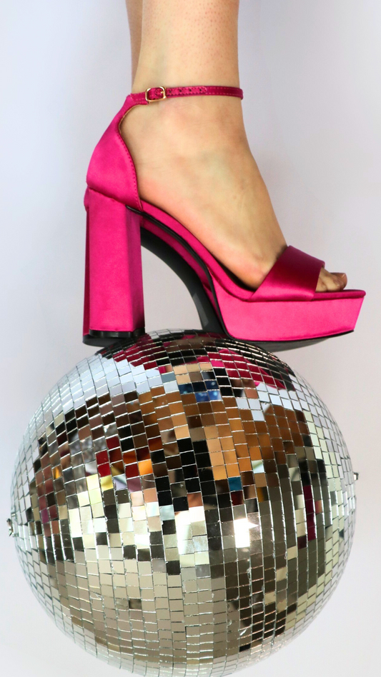 Steve Madden pink platform heels (40)